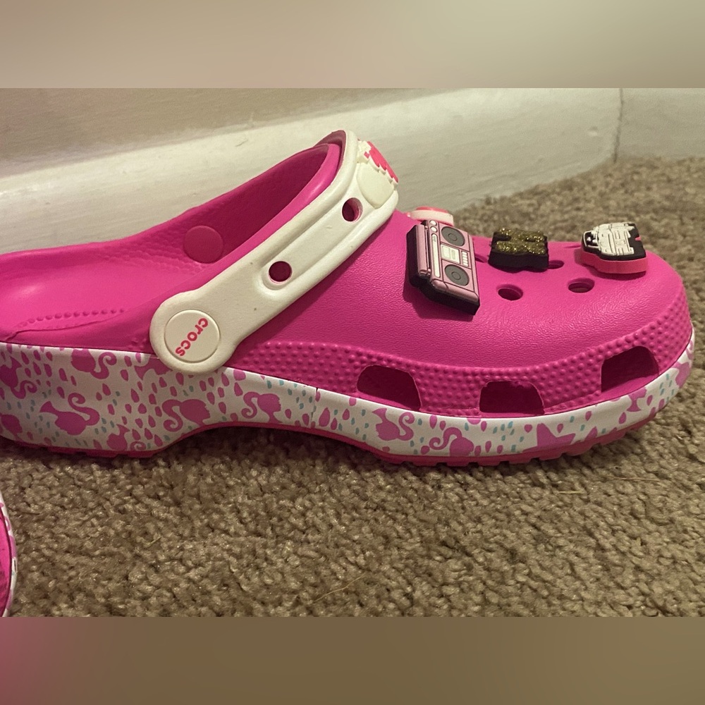 Adult Barbie Classic Crocs size 7 - Picture 6 of 7
